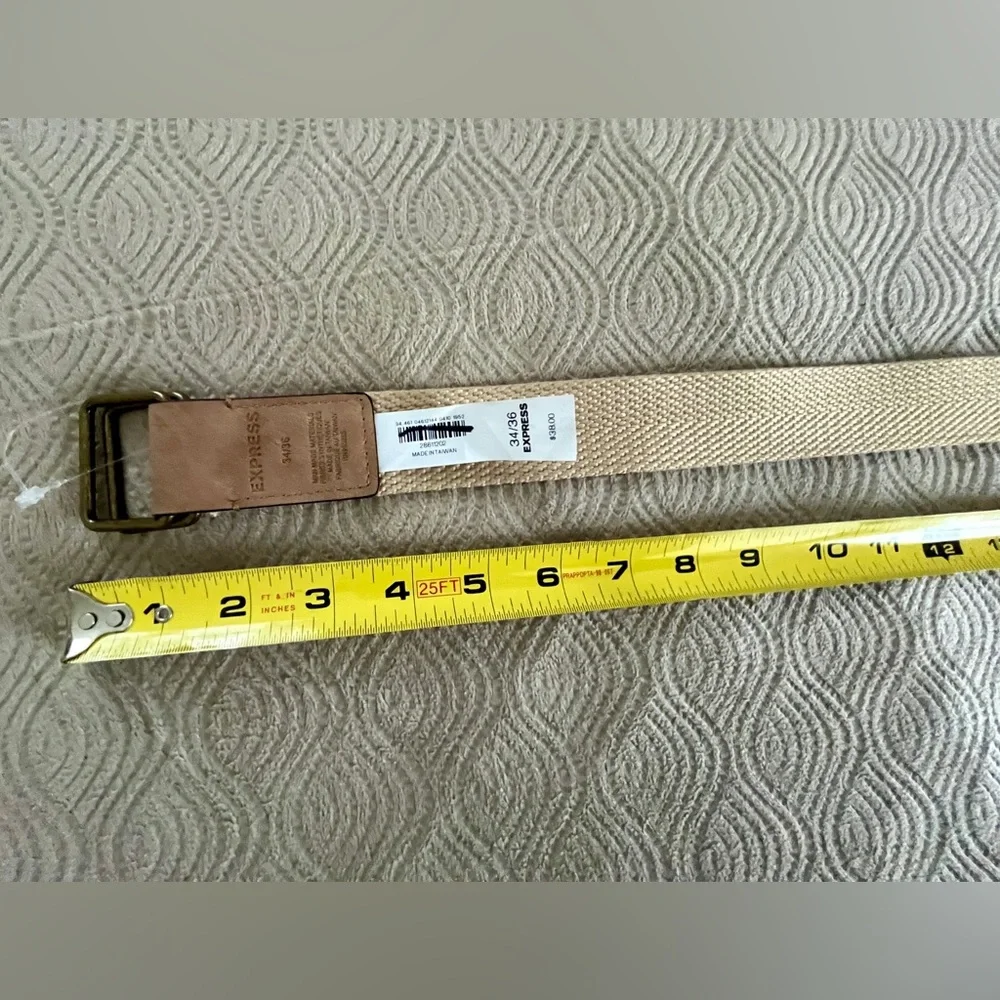 🆕 Express men’s woven belt size 34/36